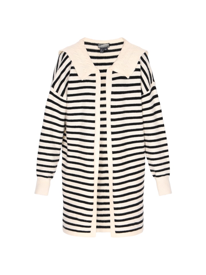 Женский кардиган в бежево-черном цвете DreiMaster Vintage
Женский кардиган в бежево-черном цвете DreiMaster Vintage