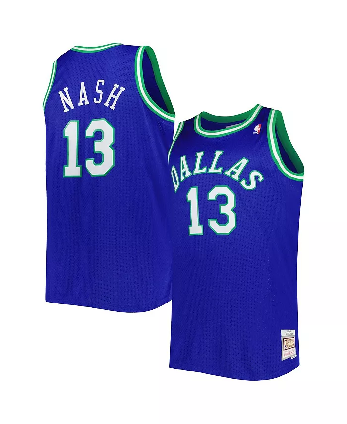 Мужская майка Steve Nash Blue Dallas Mavericks Big and Tall Hardwood Classics 1998-99 Swingman Mitchell & Ness
Мужская майка Steve Nash Blue Dallas Mavericks Big and Tall Hardwood Classics 1998-99 Swingman Mitchell & Ness