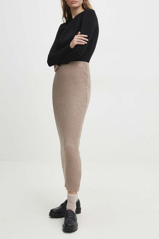 Юбка Answear Lab, бежевый
Юбка Answear Lab, бежевый