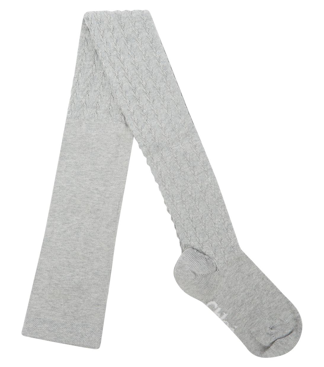 Колготки из смеси хлопка и косой вязки Chloé Kids, Grey Marl Medium
Колготки из смеси хлопка и косой вязки Chloé Kids, Grey Marl Medium