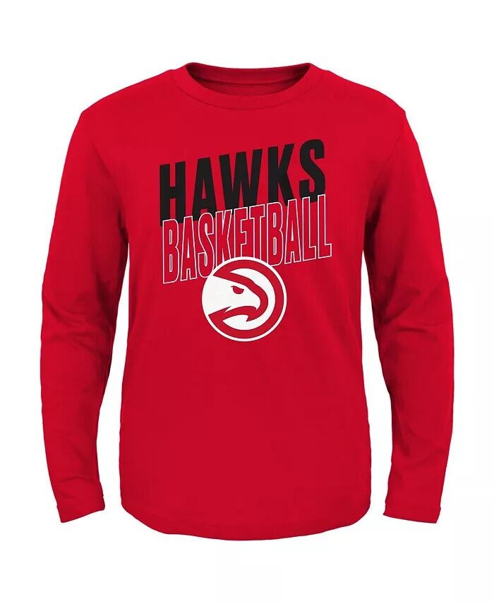 Красная футболка с длинными рукавами Little Boys and Girls Atlanta Hawks Showtime Outerstuff, красный
Красная футболка с длинными рукавами Little Boys and Girls Atlanta Hawks Showtime Outerstuff, красный