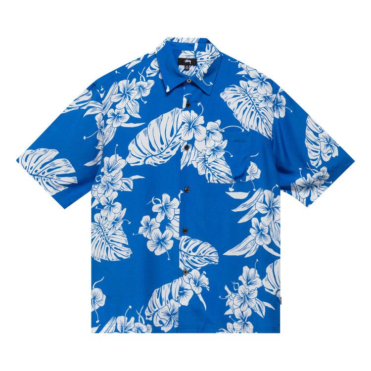 Рубашка Stussy Hawaiian Short-Sleeve Shirt, Blue
Рубашка Stussy Hawaiian Short-Sleeve Shirt, Blue