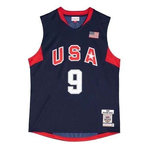 Баскетбольное джерси Mitchell & Ness NBA Authentic Jersey 'Team USA - Dwyane Wade 2008'
Баскетбольное джерси Mitchell & Ness NBA Authentic Jersey 'Team USA - Dwyane Wade 2008'