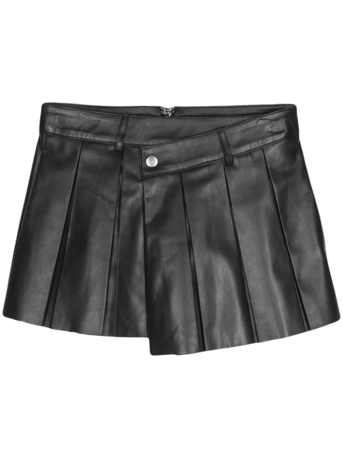Manokhi кожаная мини-юбка со складками, черный
Manokhi кожаная мини-юбка со складками, черный