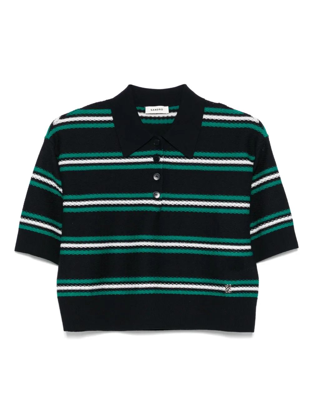 Рубашка поло в полоску SANDRO, синий
Рубашка поло в полоску SANDRO, синий