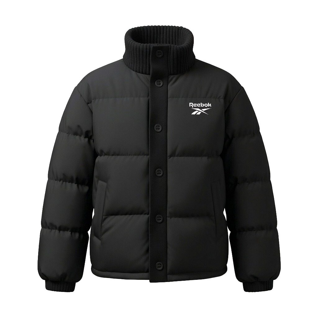 Пуховик Unisex Stand Collar Thickened Padded Puffer Jacket Reebok, черный
Пуховик Unisex Stand Collar Thickened Padded Puffer Jacket Reebok, черный
