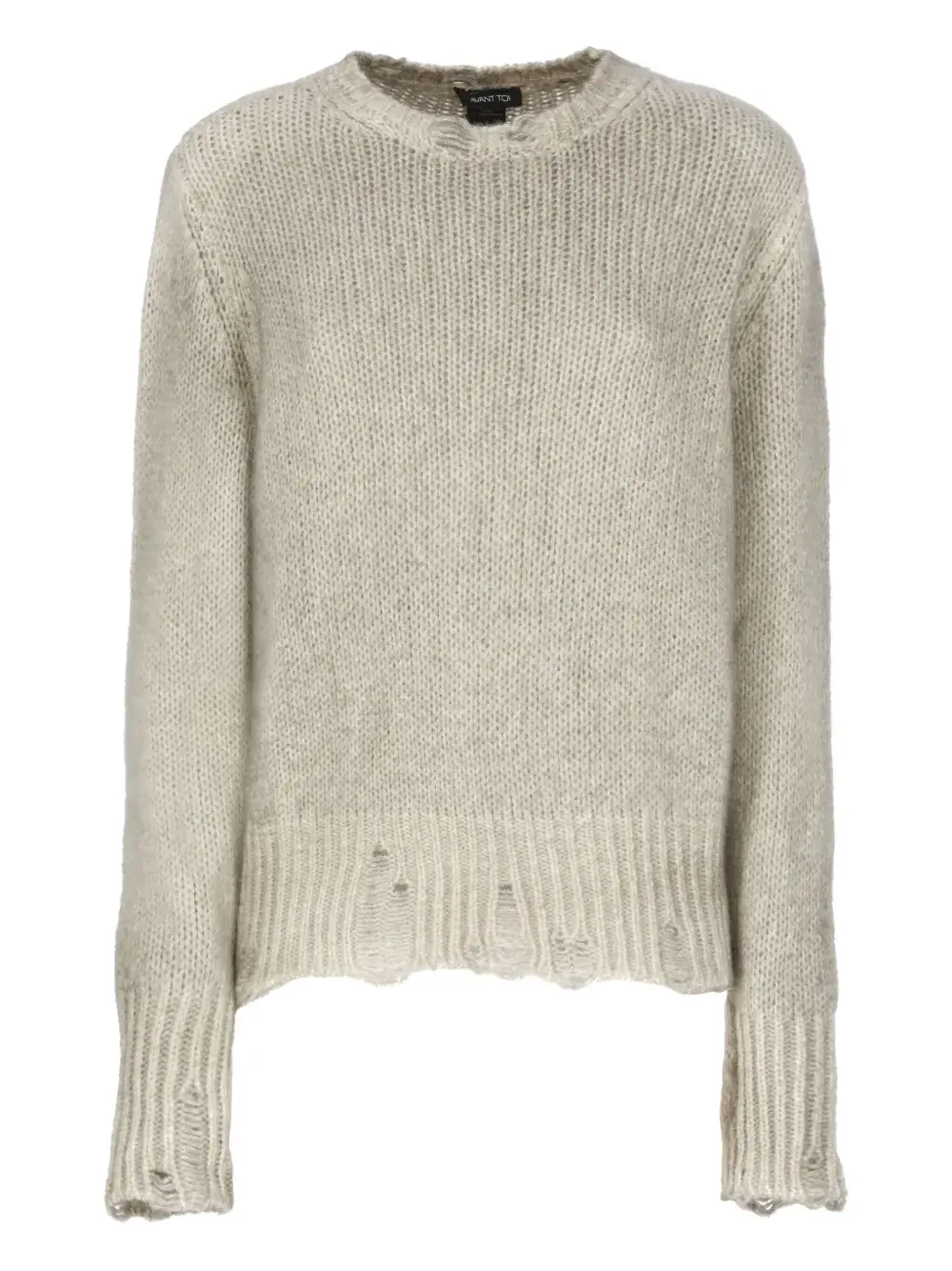 Свитер с бахромой Avant Toi, нейтральный
Свитер с бахромой Avant Toi, нейтральный