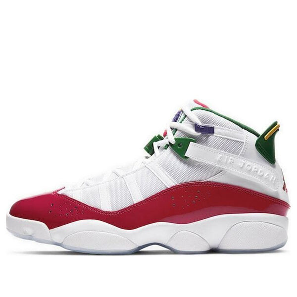 Кроссовки 6 колец Air Jordan, белый
Кроссовки 6 колец Air Jordan, белый