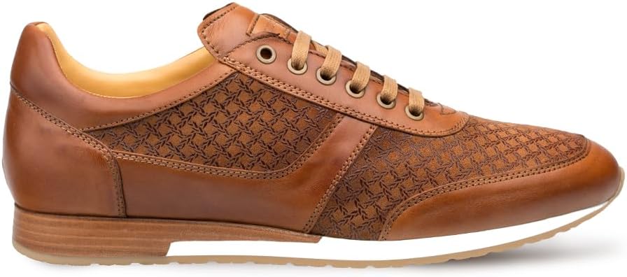 Mezlan - Максим - Мужские роскошные кроссовки для выхода в свет - Тисненая замша и гладкая телячья кожа - Ручная работа в Испании, Tan
Mezlan - Максим - Мужские роскошные кроссовки для выхода в свет - Тисненая замша и гладкая телячья кожа - Ручная работа в Испании, Tan