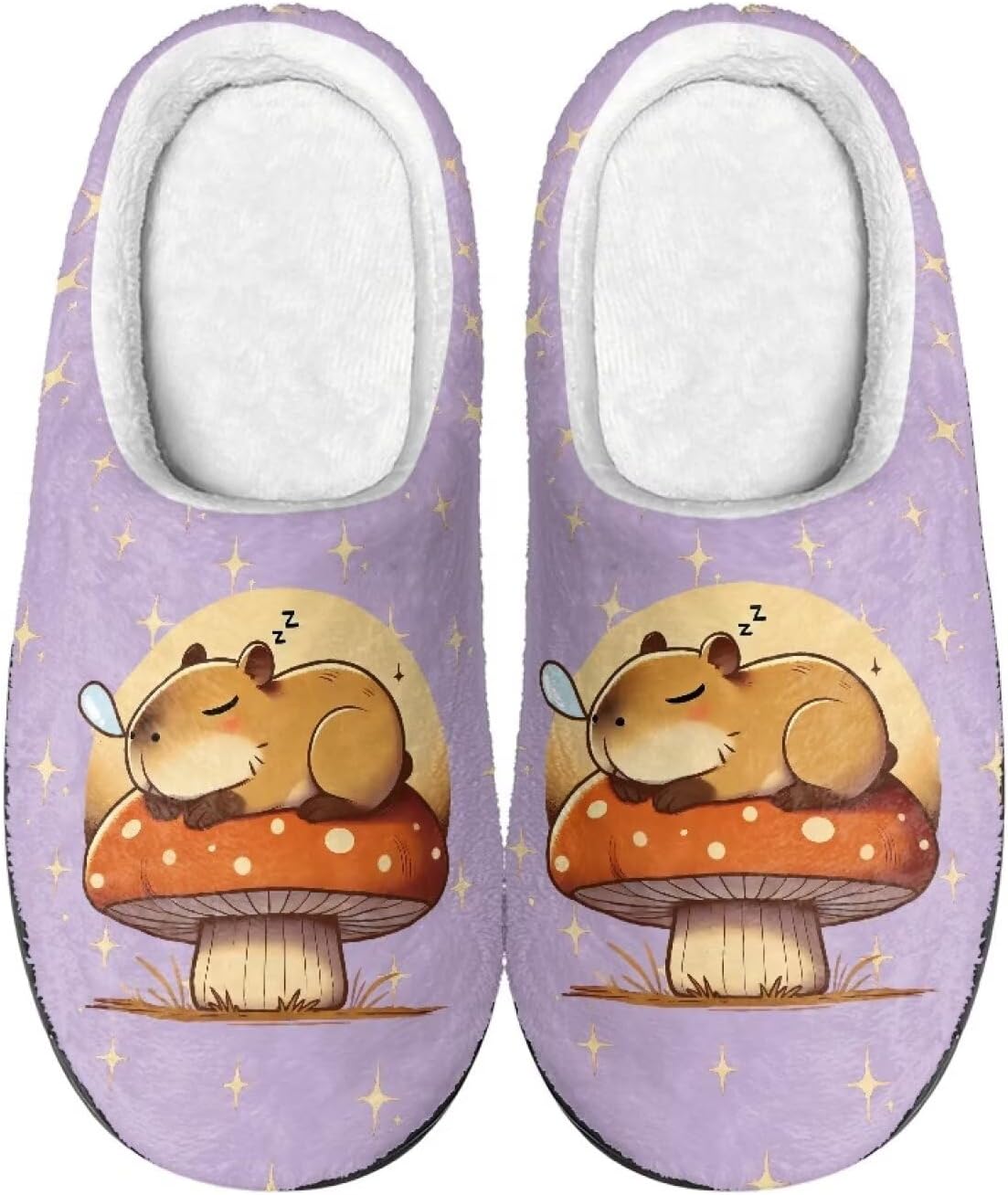 Теплые тапочки Xoenoiee для мужчин и женщин, мягкие пушистые тапочки, для дома и улицы, с нескользящей подошвой, Guinea Pig Mushroom
Теплые тапочки Xoenoiee для мужчин и женщин, мягкие пушистые тапочки, для дома и улицы, с нескользящей подошвой, Guinea Pig Mushroom