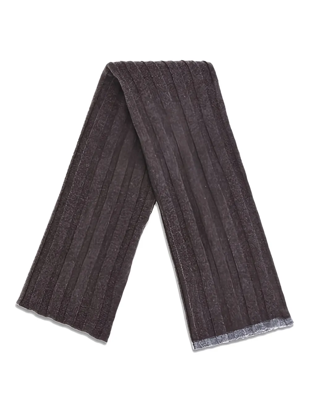 Кашемировый шарф в рубчик Brunello Cucinelli, коричневый
Кашемировый шарф в рубчик Brunello Cucinelli, коричневый