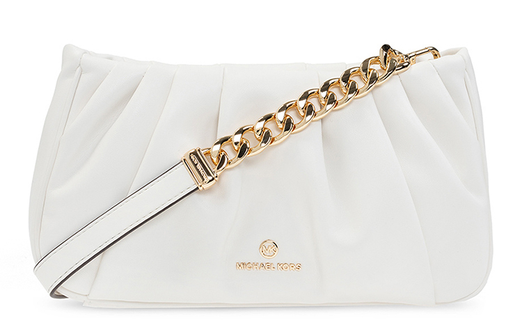 MICHAEL KORS Кожаная сумка кросс-боди Hannah Small для женщин, белая
MICHAEL KORS Кожаная сумка кросс-боди Hannah Small для женщин, белая