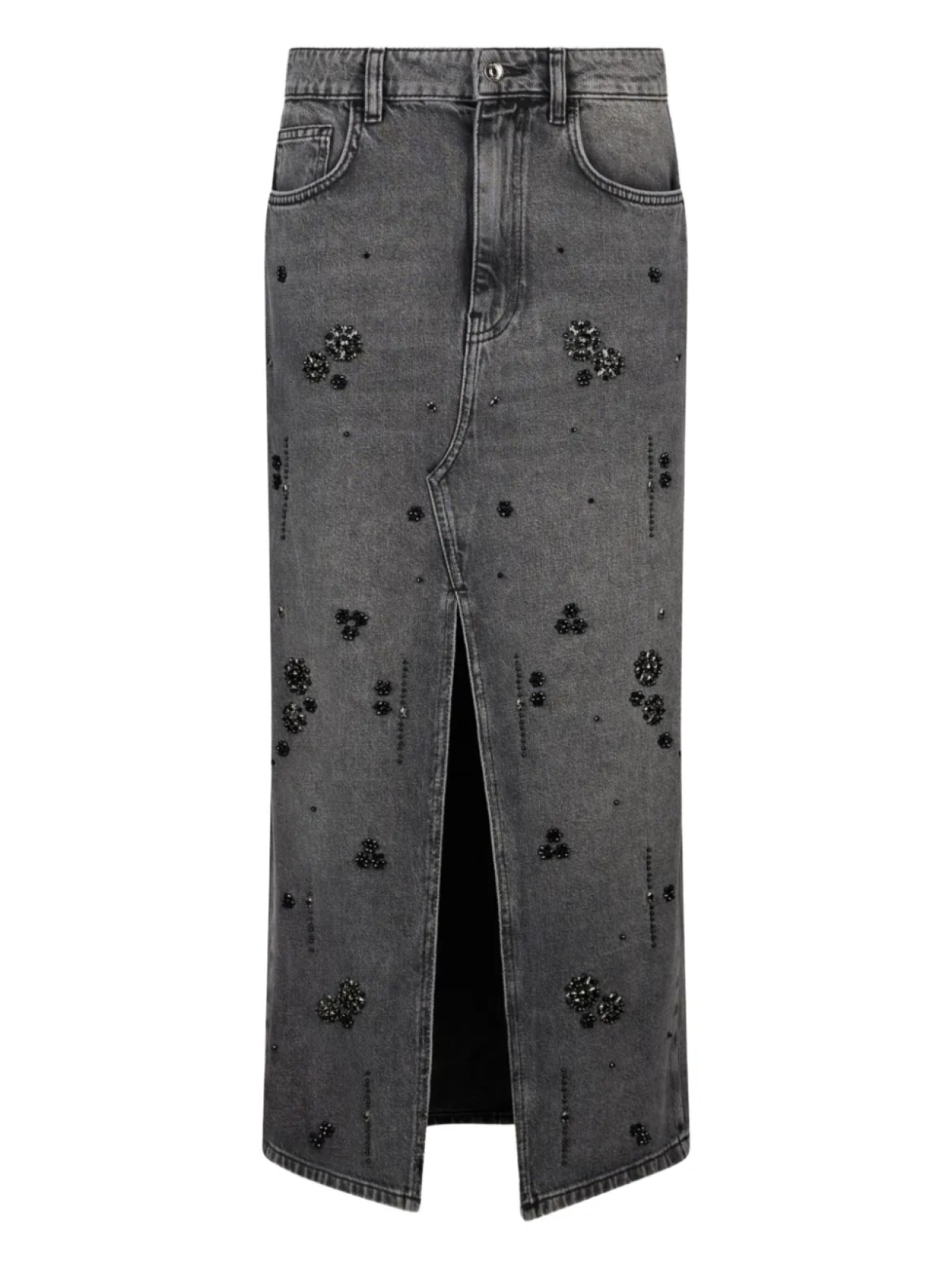 Джинсовая юбка с драгоценными камнями LIU JO, черный
Джинсовая юбка с драгоценными камнями LIU JO, черный