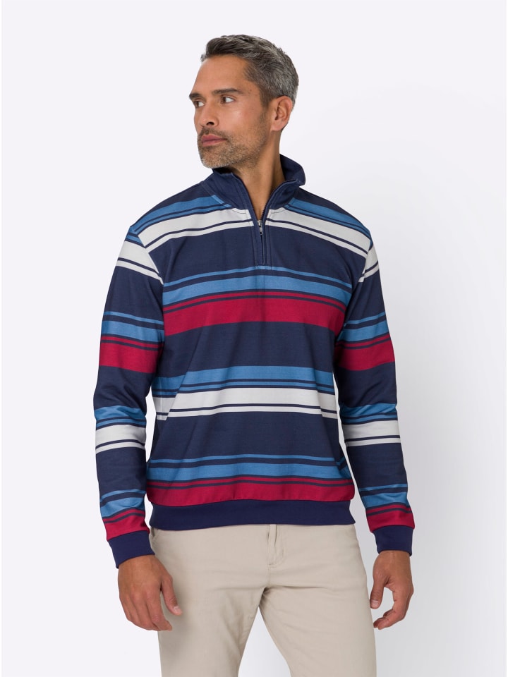 Толстовка в темно-синюю полоску Sieh an!
Толстовка в темно-синюю полоску Sieh an!