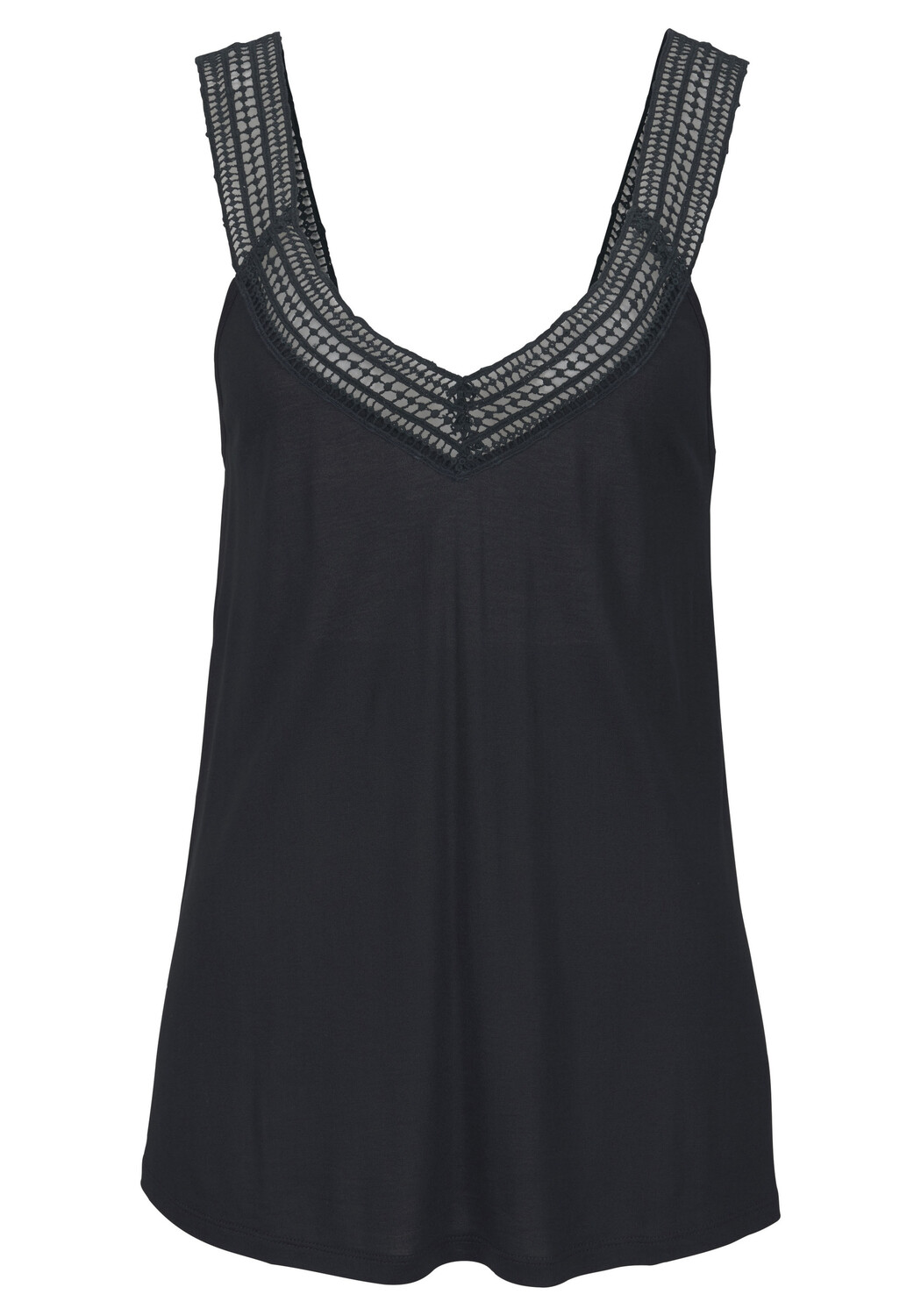 Топ LASCANA Strand, черный
Топ LASCANA Strand, черный