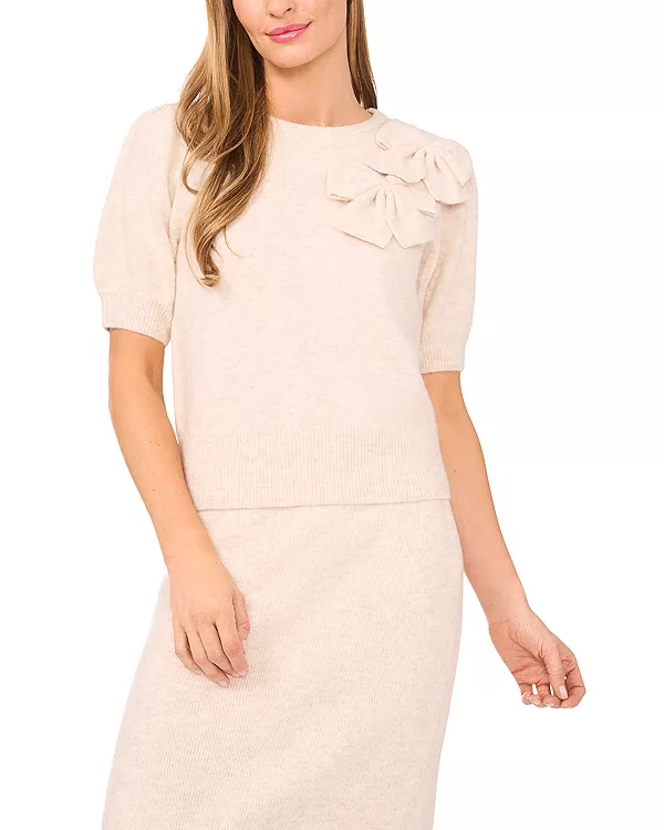 Свитер с аппликацией из лент Cece, белый
Свитер с аппликацией из лент Cece, белый