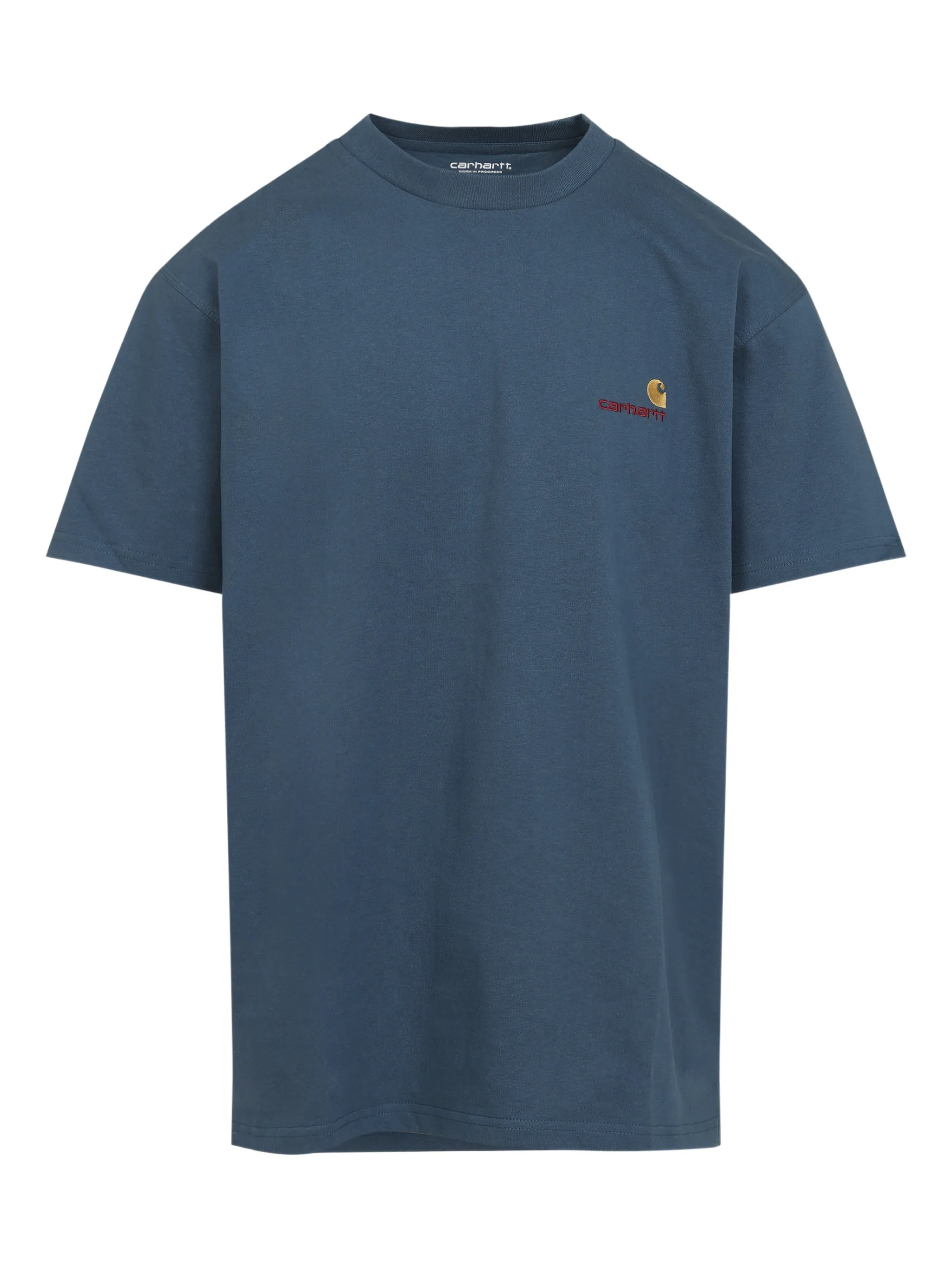 Футболка с вышивкой американским шрифтом S/S Carhartt Wip, синий
Футболка с вышивкой американским шрифтом S/S Carhartt Wip, синий