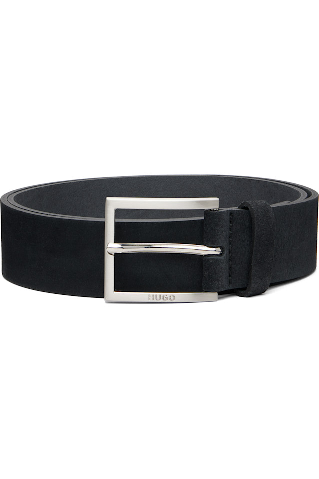Пояс из нубука Hugo, черный
Пояс из нубука Hugo, черный
