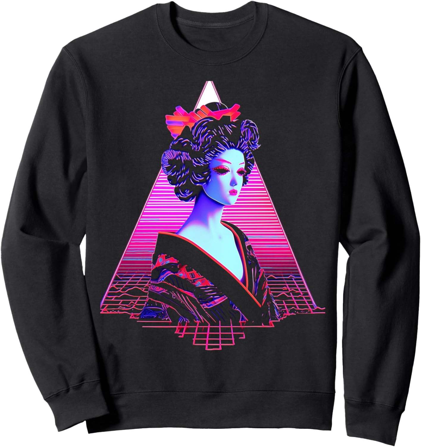 Ретро Vaporwave Гейша, Крутая толстовка с графическим принтом в стиле синтвейв 80-х #22 We Anomaly, черный
Ретро Vaporwave Гейша, Крутая толстовка с графическим принтом в стиле синтвейв 80-х #22 We Anomaly, черный