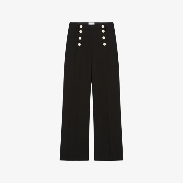 Прямые брюки Claudie Pierlot средней посадки из ткани, мультиколор
Прямые брюки Claudie Pierlot средней посадки из ткани, мультиколор