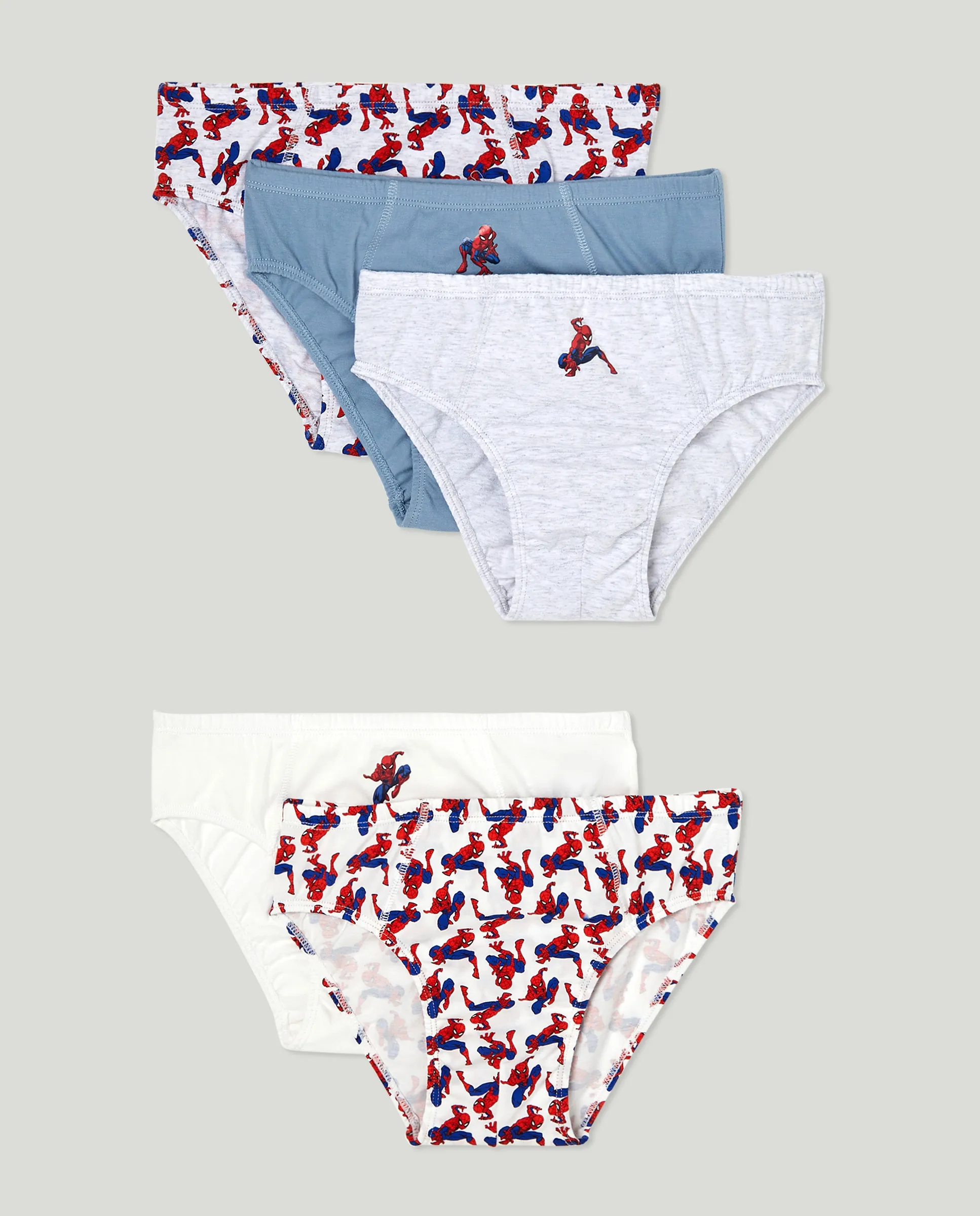 Набор из 5 трусов для мальчика со Спайдерменом Cotton Juice, многоцветный
Набор из 5 трусов для мальчика со Спайдерменом Cotton Juice, многоцветный
