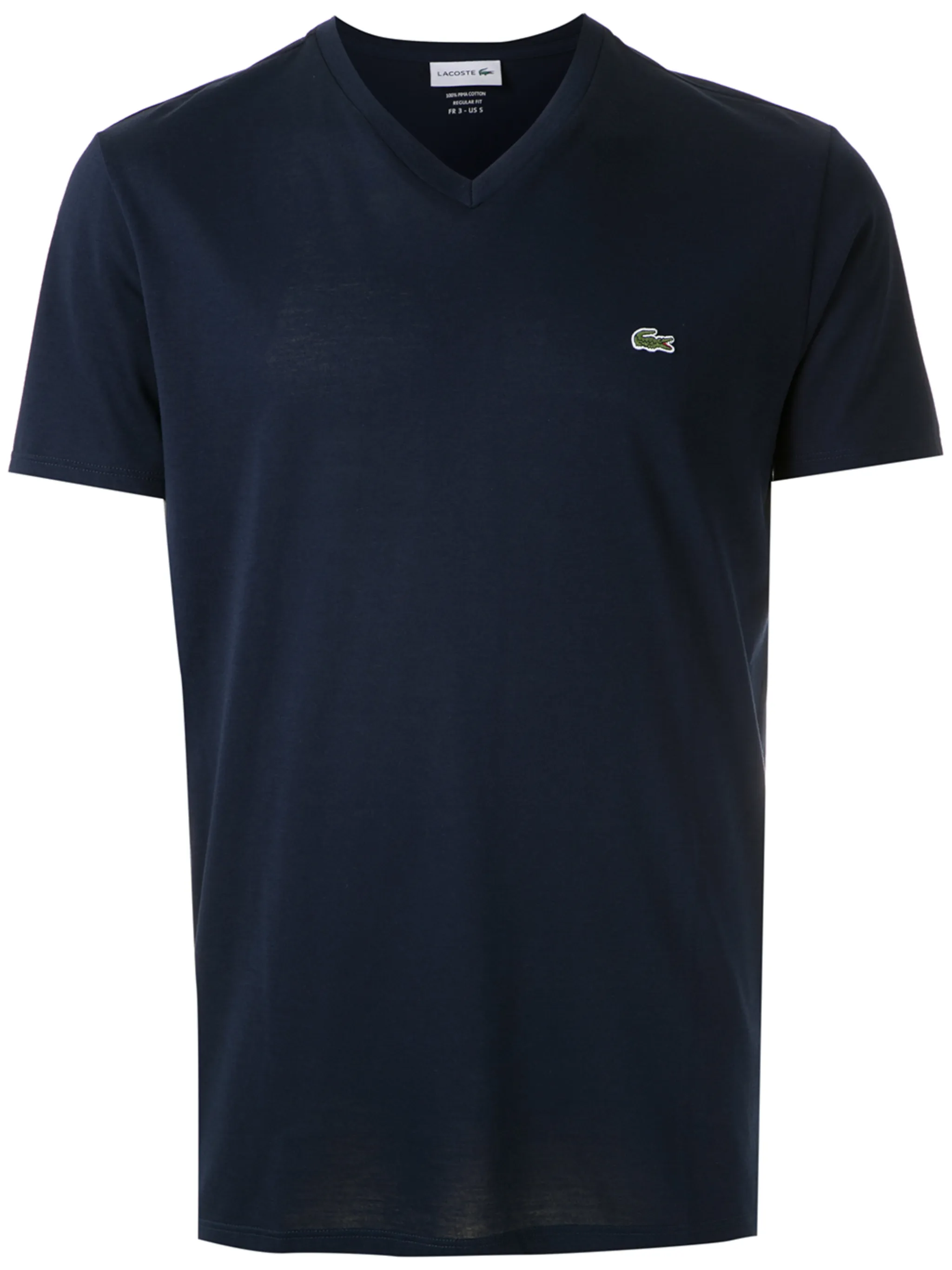 Футболка с V-образным вырезом и логотипом Lacoste, синий
Футболка с V-образным вырезом и логотипом Lacoste, синий