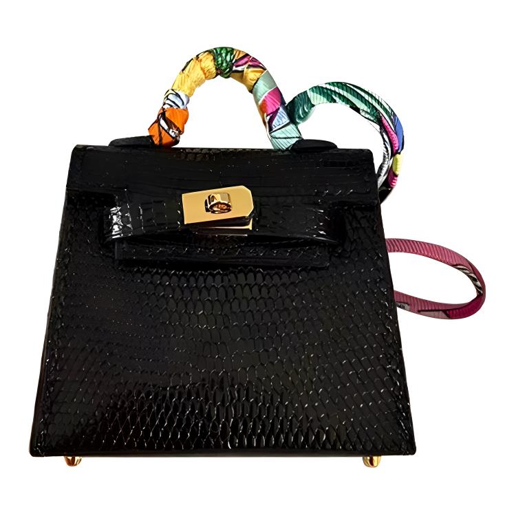 Кулон Kelly Twilly Lizard Skin для сумки, женский, черный HERMES, Z Stamp
Кулон Kelly Twilly Lizard Skin для сумки, женский, черный HERMES, Z Stamp