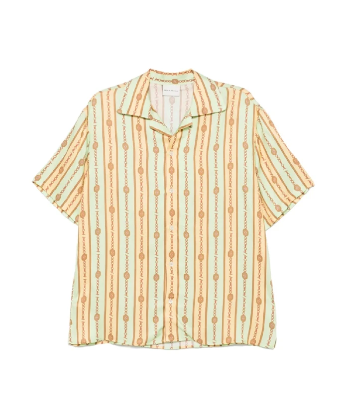 Элегантная рубашка с украшениями Drole De Monsieur, желтый
Элегантная рубашка с украшениями Drole De Monsieur, желтый