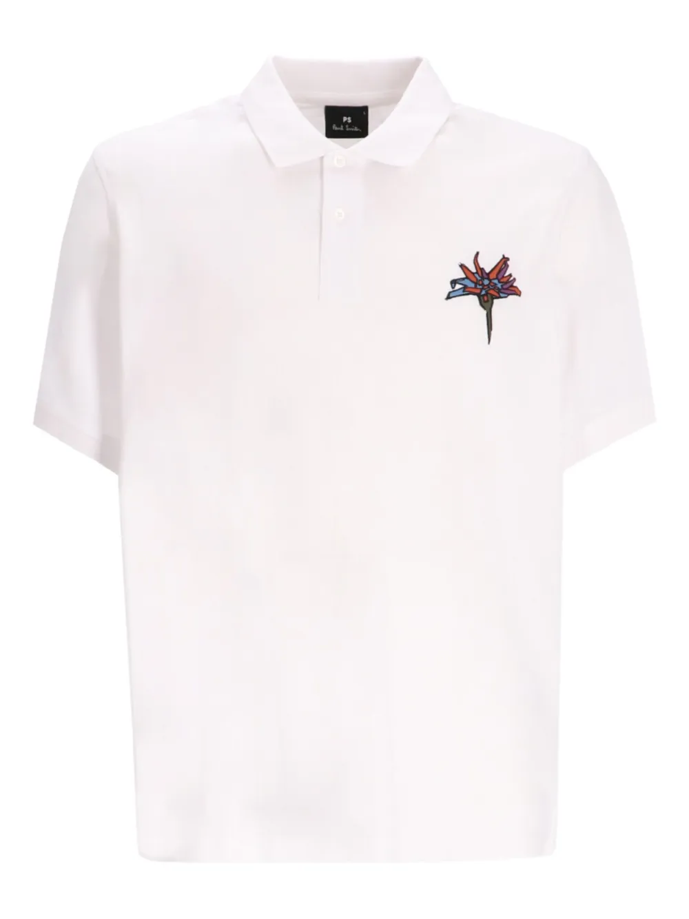 Рубашка поло с цветочным принтом Paul Smith, белый
Рубашка поло с цветочным принтом Paul Smith, белый