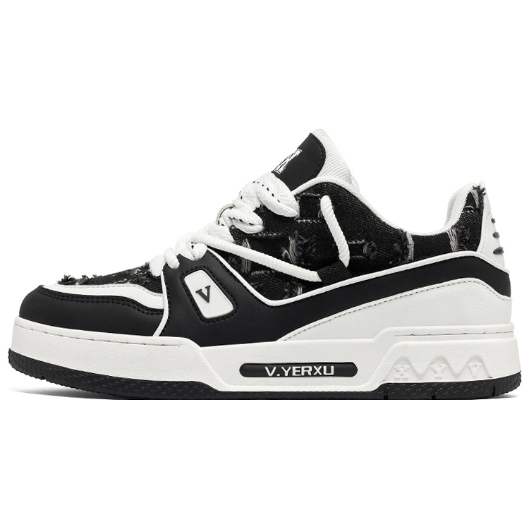 V.YERXU Кроссовки для скейтбординга, модные, красивые, черно-белые, мужские, белые, черные
V.YERXU Кроссовки для скейтбординга, модные, красивые, черно-белые, мужские, белые, черные