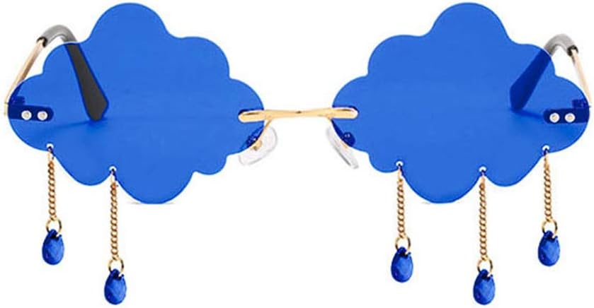 BOJOD Безободковые милые солнцезащитные очки для женщин, модные винтажные креативные солнцезащитные очки в стиле 90-х, забавные очки в форме облака для дискотек, Dark Blue
BOJOD Безободковые милые солнцезащитные очки для женщин, модные винтажные креативные солнцезащитные очки в стиле 90-х, забавные очки в форме облака для дискотек, Dark Blue