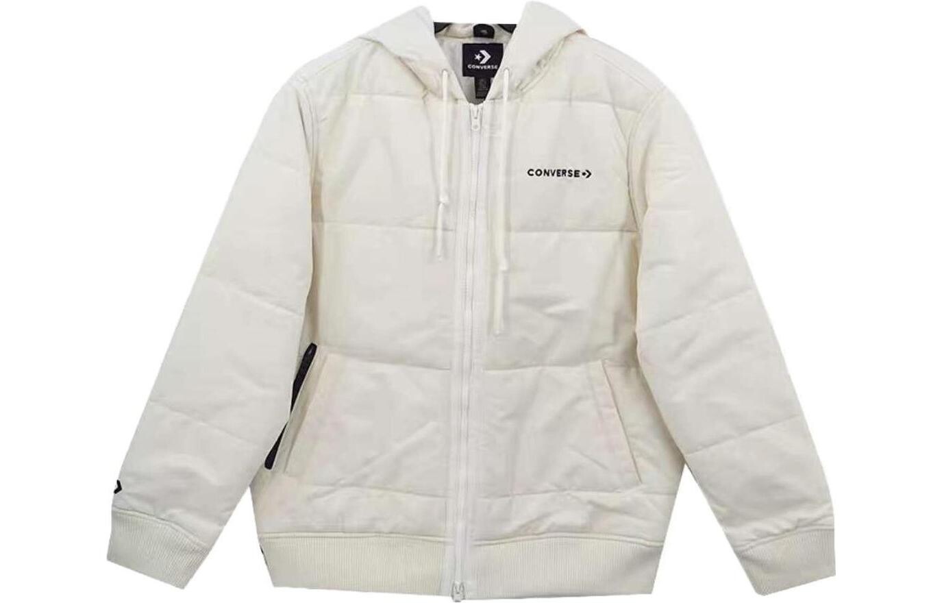 Стеганая куртка унисекс белая Converse, белый
Стеганая куртка унисекс белая Converse, белый