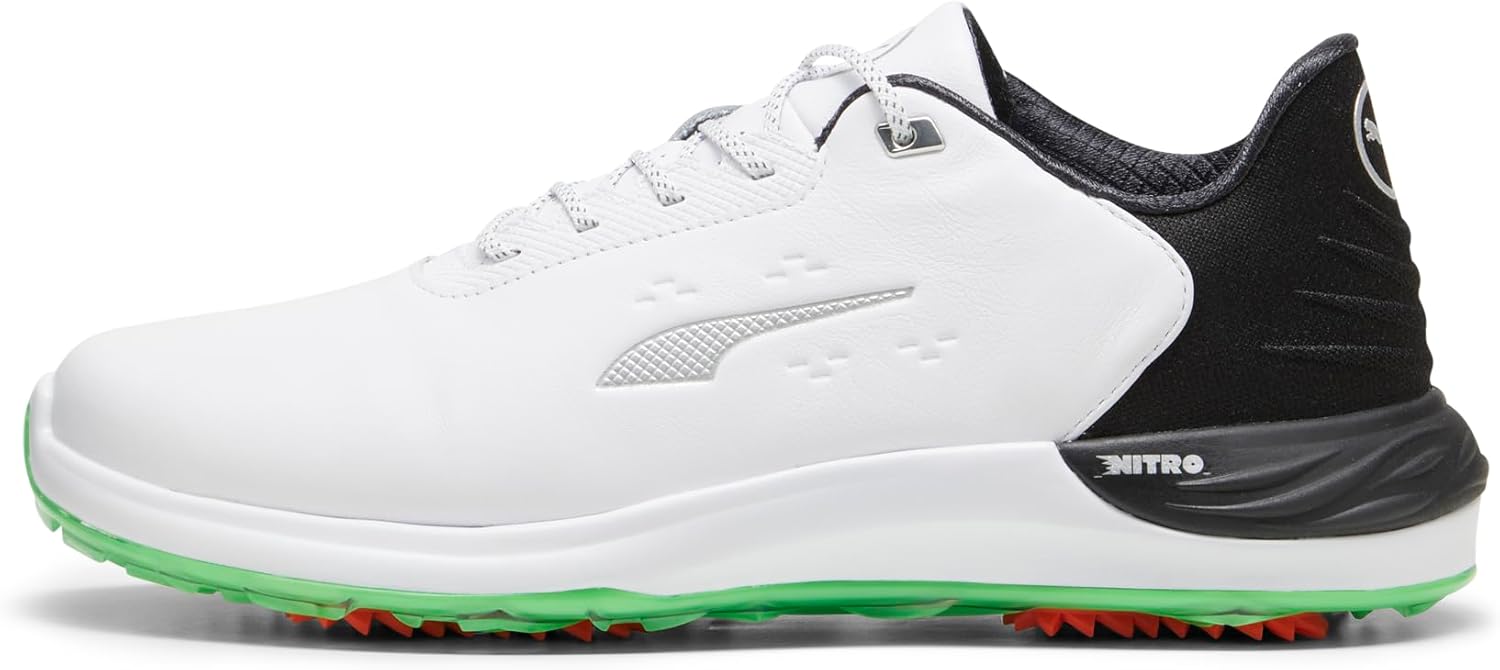 Мужские гольф-кроссовки Puma PHANTOMCAT Nitro, белый/черный
Мужские гольф-кроссовки Puma PHANTOMCAT Nitro, белый/черный