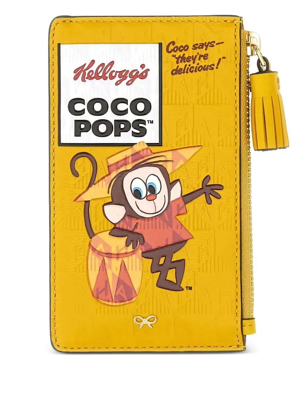 Картхолдер Coco Pops из коллаборации с Kellog's Anya Hindmarch, желтый
Картхолдер Coco Pops из коллаборации с Kellog's Anya Hindmarch, желтый