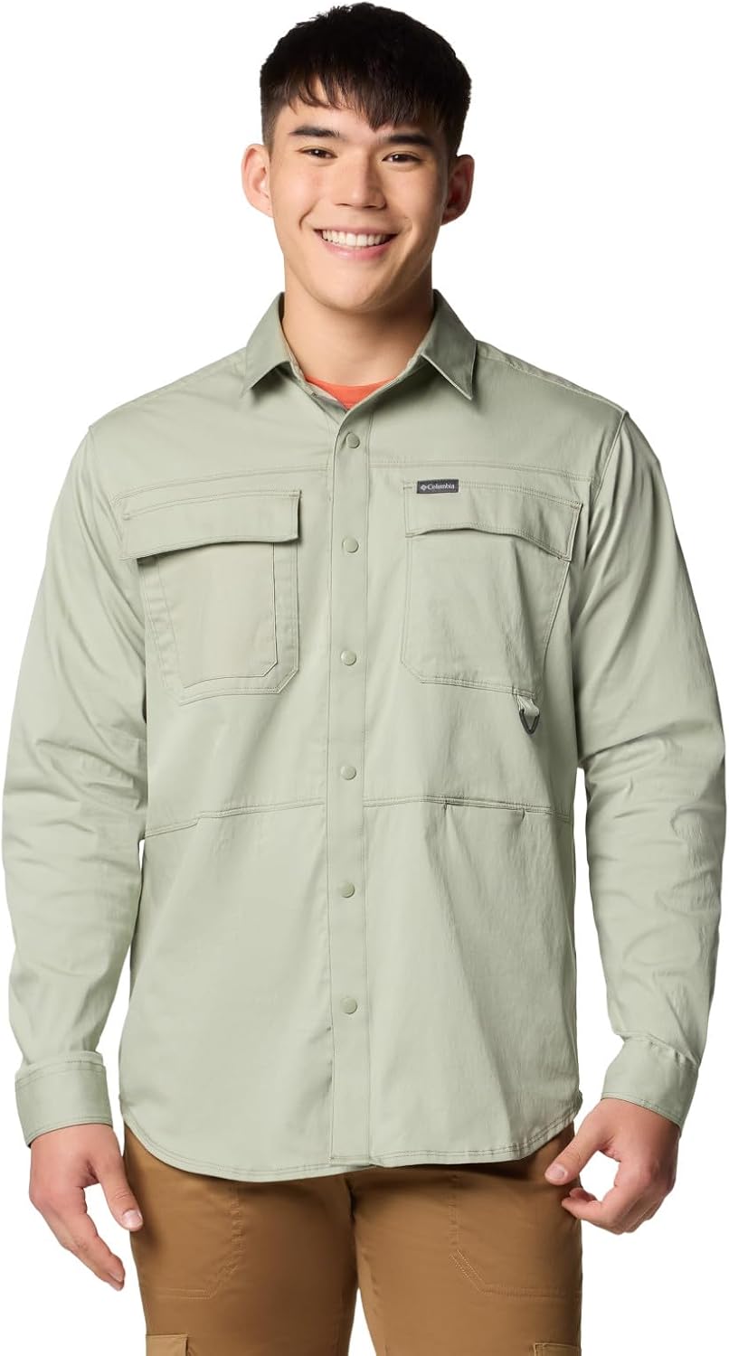 Columbia Мужская рубашка Landroamer Twill с длинным рукавом, Safari
Columbia Мужская рубашка Landroamer Twill с длинным рукавом, Safari