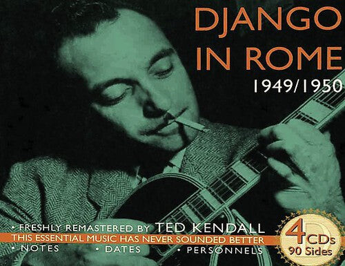 CD диск Reinhardt, Django: Django in Rome 1949-1950 
CD диск Reinhardt, Django: Django in Rome 1949-1950