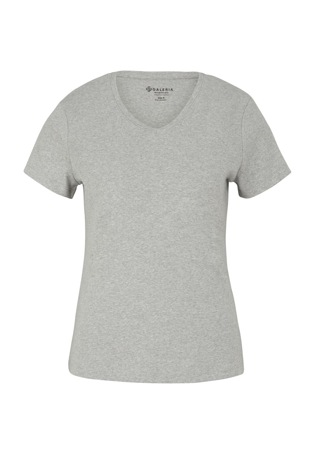 Футболка Эбби, V-образный вырез, женская Galeria, цвет Grey Melange
Футболка Эбби, V-образный вырез, женская Galeria, цвет Grey Melange