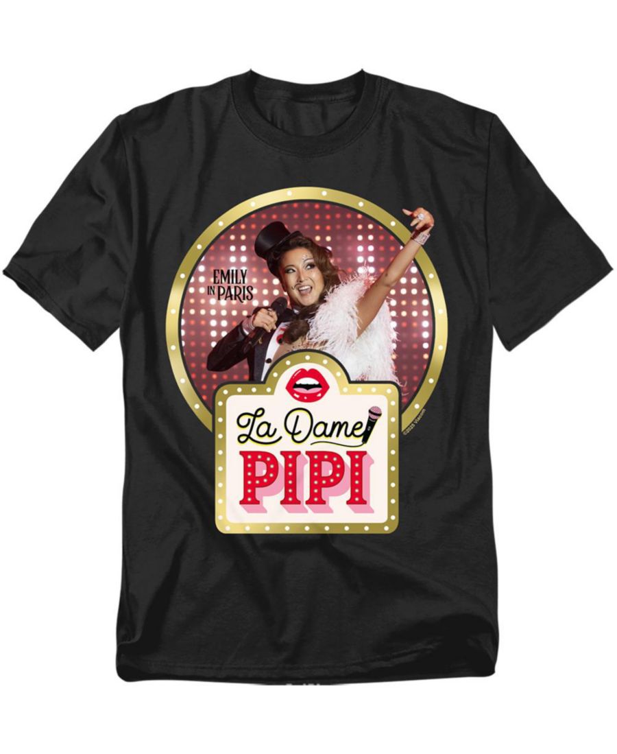 Мужская футболка La Dame Pipi Emily in Paris, Black, Черный, Мужская футболка La Dame Pipi Emily in Paris, Black
Мужская футболка La Dame Pipi Emily in Paris, Black, Черный, Мужская футболка La Dame Pipi Emily in Paris, Black