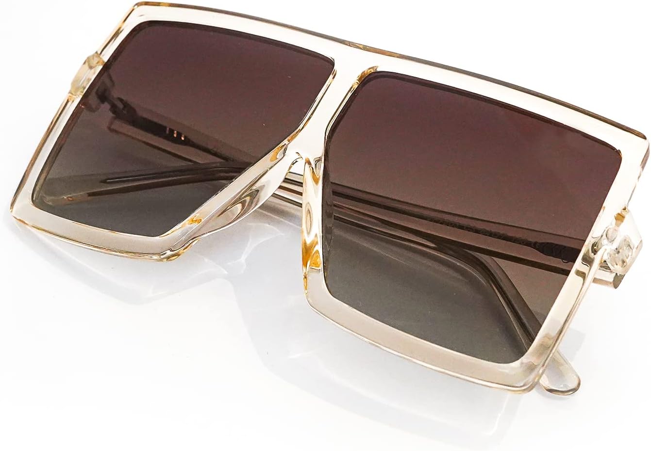 Крупные квадратные солнцезащитные очки для женщин и мужчин, поляризованные, с защитой от УФ-излучения, модные, дизайнерский стиль VF7203 VOFO VISION, C Clear Brown/Brown Gradient
Крупные квадратные солнцезащитные очки для женщин и мужчин, поляризованные, с защитой от УФ-излучения, модные, дизайнерский стиль VF7203 VOFO VISION, C Clear Brown/Brown Gradient