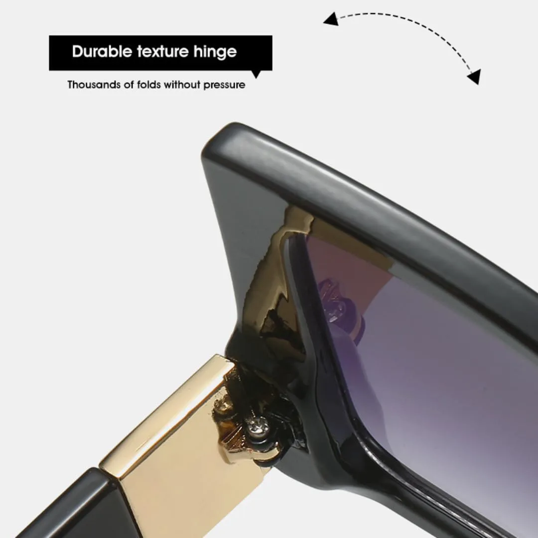 Женские солнцезащитные очки в двухцветной оправе «кошачий глаз», дизайнерские роскошные солнцезащитные очки с защитой от УФ-излучения UV400 SZVVBKK, Purple
Женские солнцезащитные очки в двухцветной оправе «кошачий глаз», дизайнерские роскошные солнцезащитные очки с защитой от УФ-излучения UV400 SZVVBKK, Purple