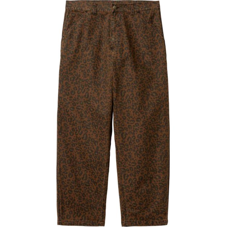 Carhartt WIP Брюки с принтом леопарда на одном колене
Carhartt WIP Брюки с принтом леопарда на одном колене