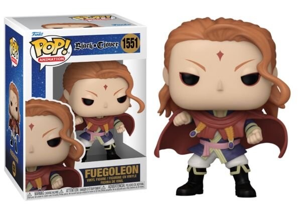 Фигурка Funko Pop Black Clover 1551 Фуэголеон Funko POP!
Фигурка Funko Pop Black Clover 1551 Фуэголеон Funko POP!