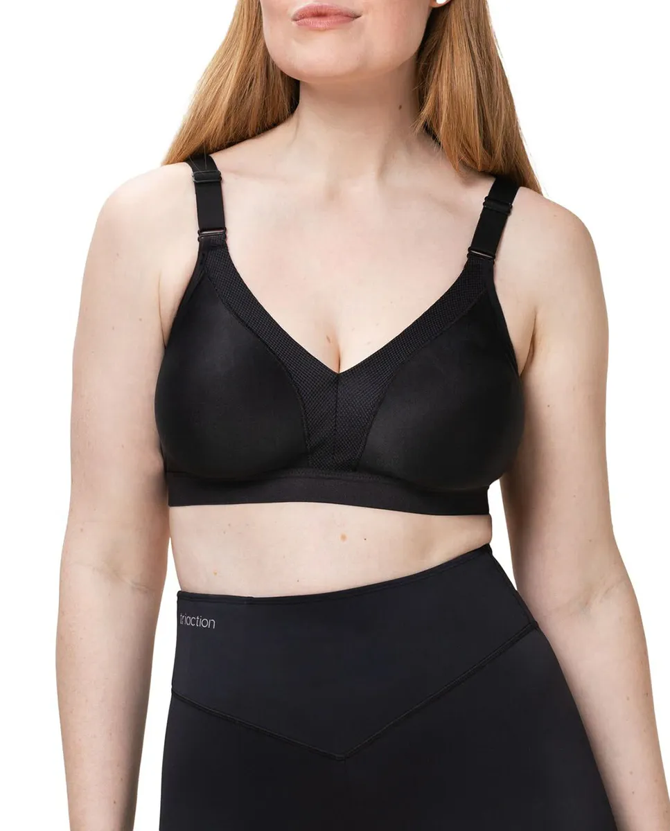 Спортивный бюстгальтер Triaction Wellness от Triumph без косточек и подкладок, черный
Спортивный бюстгальтер Triaction Wellness от Triumph без косточек и подкладок, черный