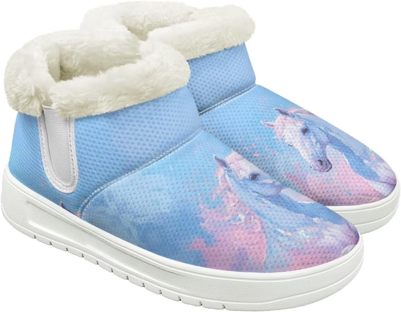 Зимние ботинки для женщин и мужчин, пушистые снежные ботинки с флисовой подкладкой и тянущимся верхом Cugasmaru, Horse
Зимние ботинки для женщин и мужчин, пушистые снежные ботинки с флисовой подкладкой и тянущимся верхом Cugasmaru, Horse