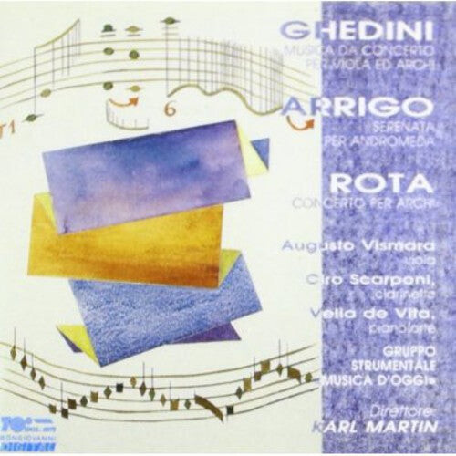CD диск Rota / Vismara / Scarponi: Musica Da Concerto / Serenata
CD диск Rota / Vismara / Scarponi: Musica Da Concerto / Serenata