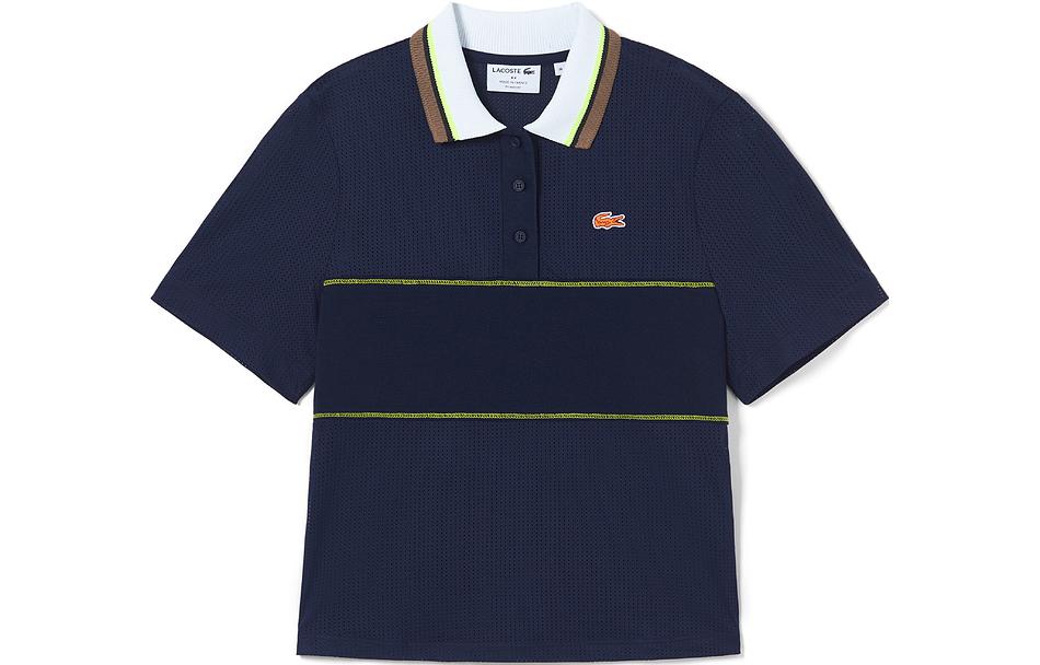 LACOSTE Женская поло темно-синего цвета
LACOSTE Женская поло темно-синего цвета