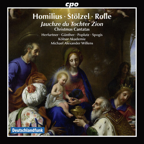 CD диск Forster / Homilius / Gunther / Poplutz / Willens: Christmas Cantatas
CD диск Forster / Homilius / Gunther / Poplutz / Willens: Christmas Cantatas