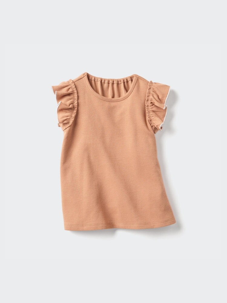 Футболка с круглым вырезом dry с оборкой Uniqlo, цвет 34 коричневый
Футболка с круглым вырезом dry с оборкой Uniqlo, цвет 34 коричневый