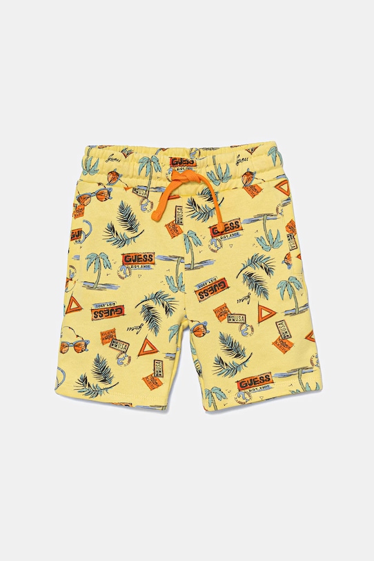 Хлопковые детские шорты Guess, желтый
Хлопковые детские шорты Guess, желтый