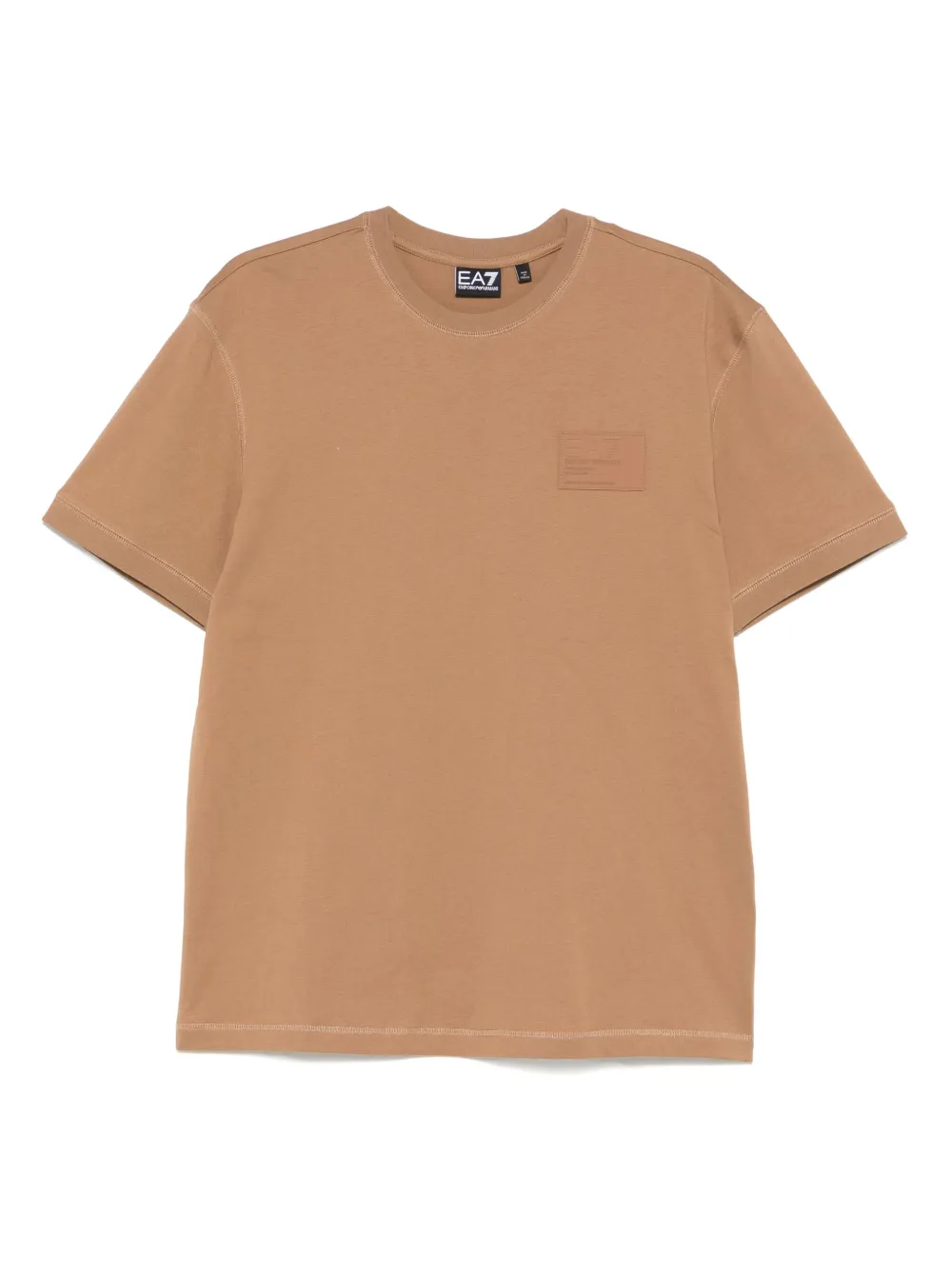 Хлопковая футболка Ea7 Emporio Armani, коричневый
Хлопковая футболка Ea7 Emporio Armani, коричневый